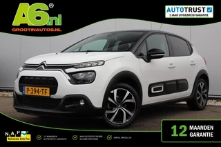 Citroen C3 1.2 PureTech Shine Navigatie Achteruitrijcamera 17 inch LMV Carplay Android Climate Cruise Control Rijstrooksensor Parkeersensor