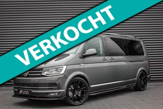 Volkswagen Transporter Caravelle 2.0 TDI L2H1 204PK DC DUBBEL CABINE / LEDEREN BEKLEDING / JB- EDITION / SCHUIF/KANTEL DAK / FULL