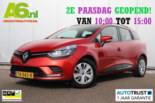 Renault Clio 0.9 TCe Zen Navigatie Bluetooth Airco Cruise Control Parkeersensor Parelmoer Rood Metallic