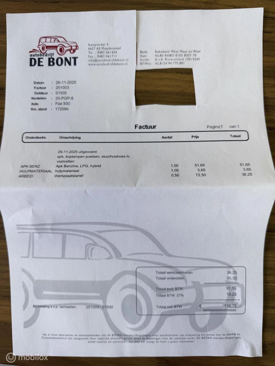 Hoofdafbeelding Fiat 500