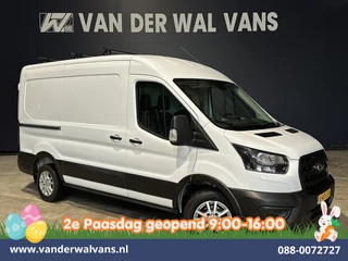 Ford Transit 2.0 TDCI L2H2 Euro6 Airco | 2450kg Trekhaak | LM velgen | Verwarmde voorruit Dakdragers, Bijrijdersbank