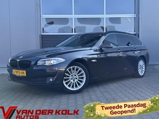 BMW 5-serie Touring 520d High Executive Automaat | Leder | Navigatie | Climate | Cruise | Stoelverwarming | Trekhaak