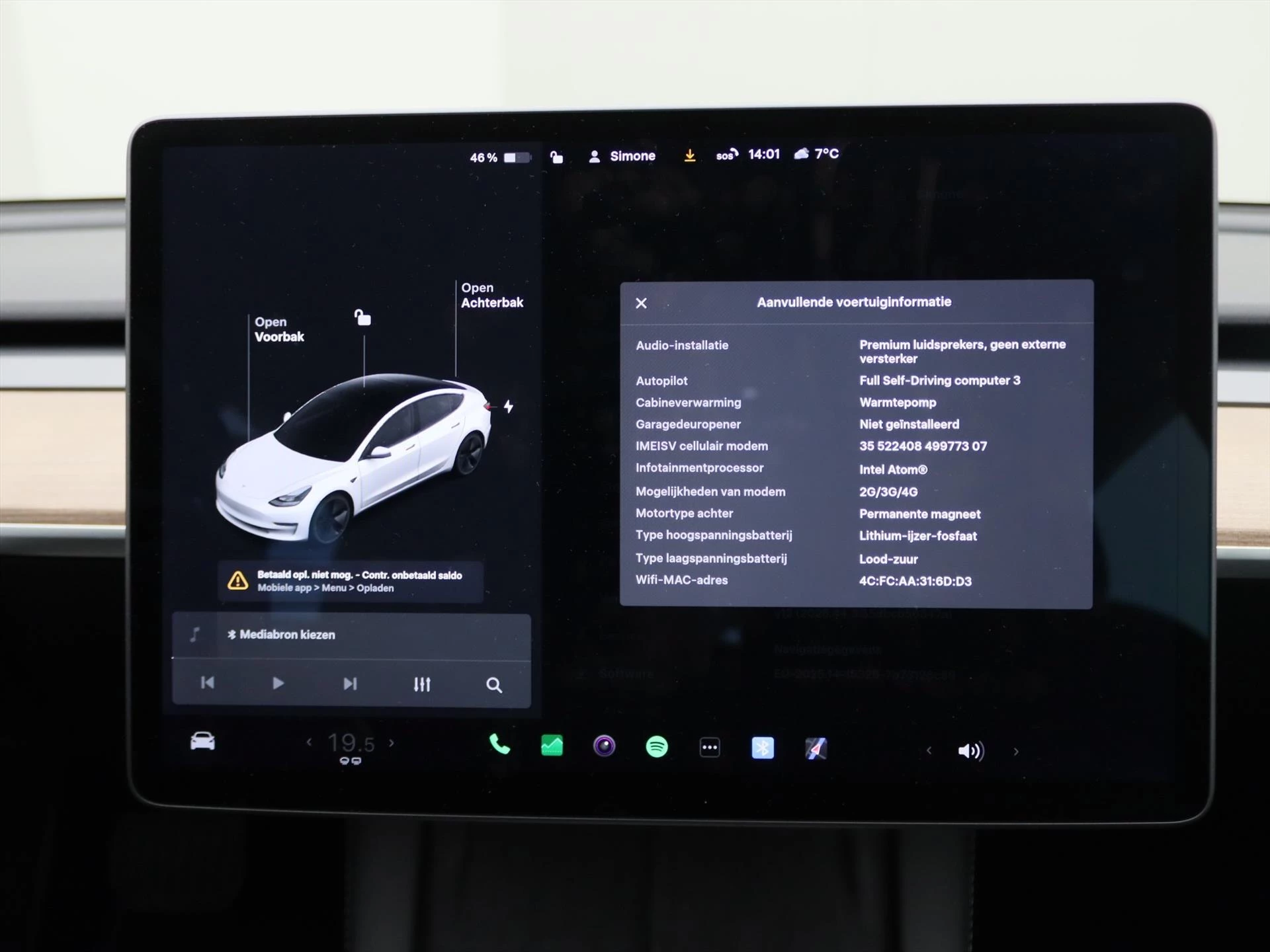 Hoofdafbeelding Tesla Model 3