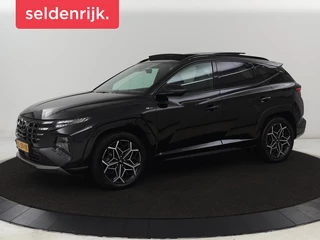 Hyundai Tucson 1.6 T-GDI PHEV N Line Sky 4WD | Panoramadak |  Leder/Alcantara | Stoelverwarming | Camera | Carplay | Stuurverwarming | Keyless | Full LED | Navigatie | 19'' lichtmetalen velgen | Plug In