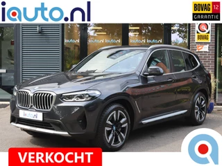 BMW X3 xDrive30e Executive LED/Leder/Camera/Virtual Cockpit/Elek. klep/App-Connect/19"