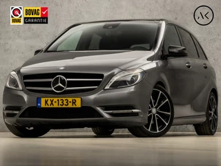 Hoofdafbeelding Mercedes-Benz B-Klasse Mercedes-Benz B-Klasse 200 AMG Sport 157Pk (PANORAMADAK, GROOT NAVI, CAMERA, STOELVERWARMING, LEDER, SPORTSTOELEN, GETINT GLAS, ZWART HEMEL, CRUISE, NIEUWE APK, NIEUWSTAAT)