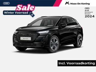 Hoofdafbeelding Audi Q4 e-tron Audi Q4 e-tron 45 quattro S Edition 286 PK · Assistentiepakket plus · Optiekpakket zwart plus · Privacy glas