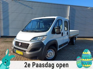 Fiat Ducato 35H 2.3 MultiJet L3H1 DC 6 Zitplaatsen,prijs is ex btw, trekhaak, Open laadbak, Pick-up, Doca