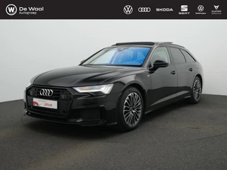 Audi A6 Avant 55 TFSI e Quattro S edition Competition / S-Line | Panoramadak | Trekhaak | HD-Matrix LED | Head-up display | Demperregeling | Leder/alcantara