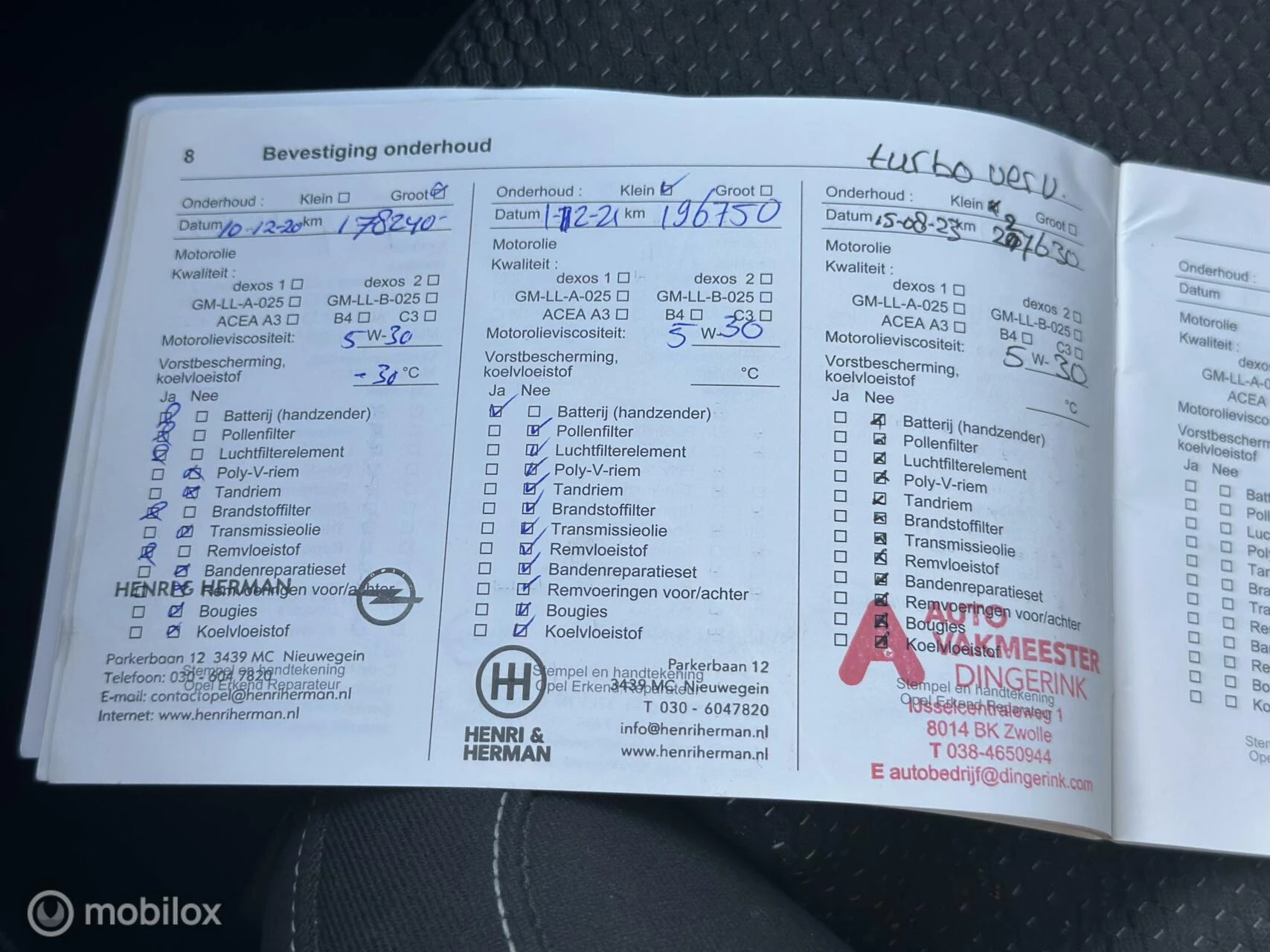 Hoofdafbeelding Opel Zafira