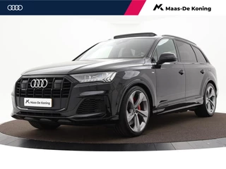 Hoofdafbeelding Audi Q7 Audi Q7 60 TFSIe 456pk Tiptronic Quattro S Competition · Panoramadak · Luchtvering · Camera · Keyless · Stoelventilatie · B&O Sound· Matrix LED · Servosluiting · 22'' Inch · Elek.Trekhaak · ACC ·