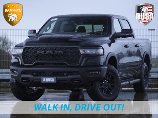 Hoofdafbeelding Dodge Ram 1500 Dodge Ram 1500 | Rebel | Premium | 4x4 | Crew Cab | 3.0L Twin-turbo I6 | SST | 14,4 inch Touchscreen | 10,2 inch Passenger Screen | LPG | INCL BPM-VOORDEEL Getoonde accessoires zijn verkrijgbaar tegen meerprijs