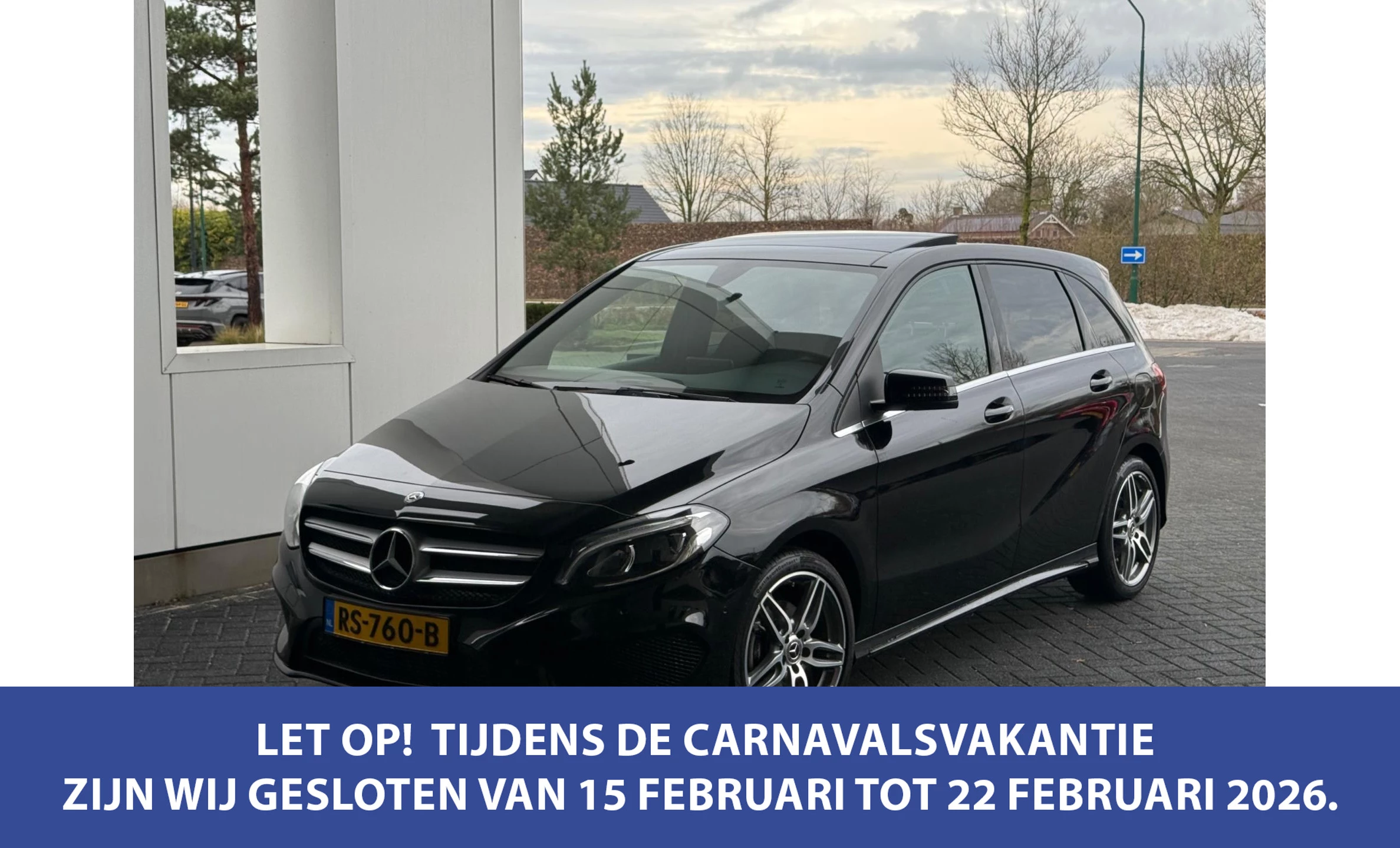 Hoofdafbeelding Mercedes-Benz B-Klasse