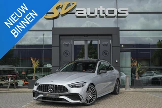 Mercedes-Benz C-klasse C300 AMG 258pk Panoramadak Digital light Stoelventilatie Head-up 19" LMV Memory Night pakket