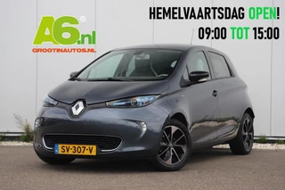 Renault ZOE Q90 Bose Quickcharge 41 kWh INCL ACCU Navigatie Leder Clima Achteruitrijcamera PDC BOSE Audio