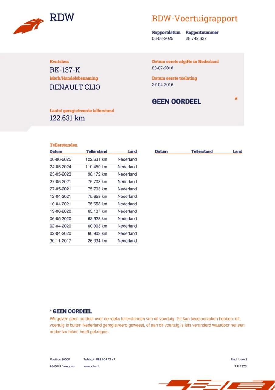 Hoofdafbeelding Renault Clio