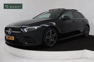 Mercedes-Benz A-klasse 180 Business Solution AMG (PANORAMADAK, SFEERVERLICHTING, STOELVERWARMING, CAMERA, NAVIGATIE, NL-AUTO)