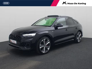 Audi Q5 Sportback 55 TFSIe 270kW/367PK S edition Competition · Panoramadak · Trekhaak · Bang & Olufsen · Luchtvering · Garantie t/m 19-06-2030 of 100000km.