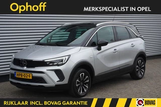 Hoofdafbeelding Opel Crossland Opel Crossland 1.2 Turbo Elegance / Pano / Camera + PDC / Zwart dak / Navi / LED / DAB+