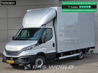 Iveco Daily 35S21 Automaat Lat om lat Dhollandia laadklep Bakwagen ACC LED Meubelbak Koffer 22m3 Airco