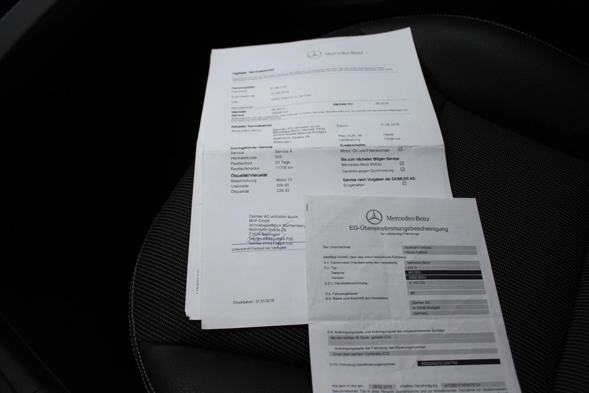 Hoofdafbeelding Mercedes-Benz B-Klasse