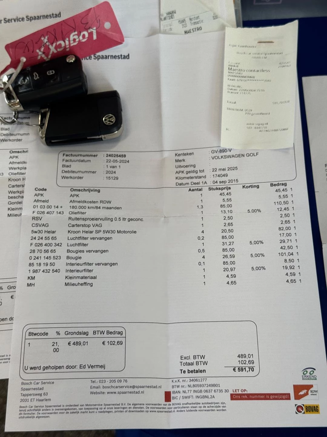 Hoofdafbeelding Volkswagen Golf