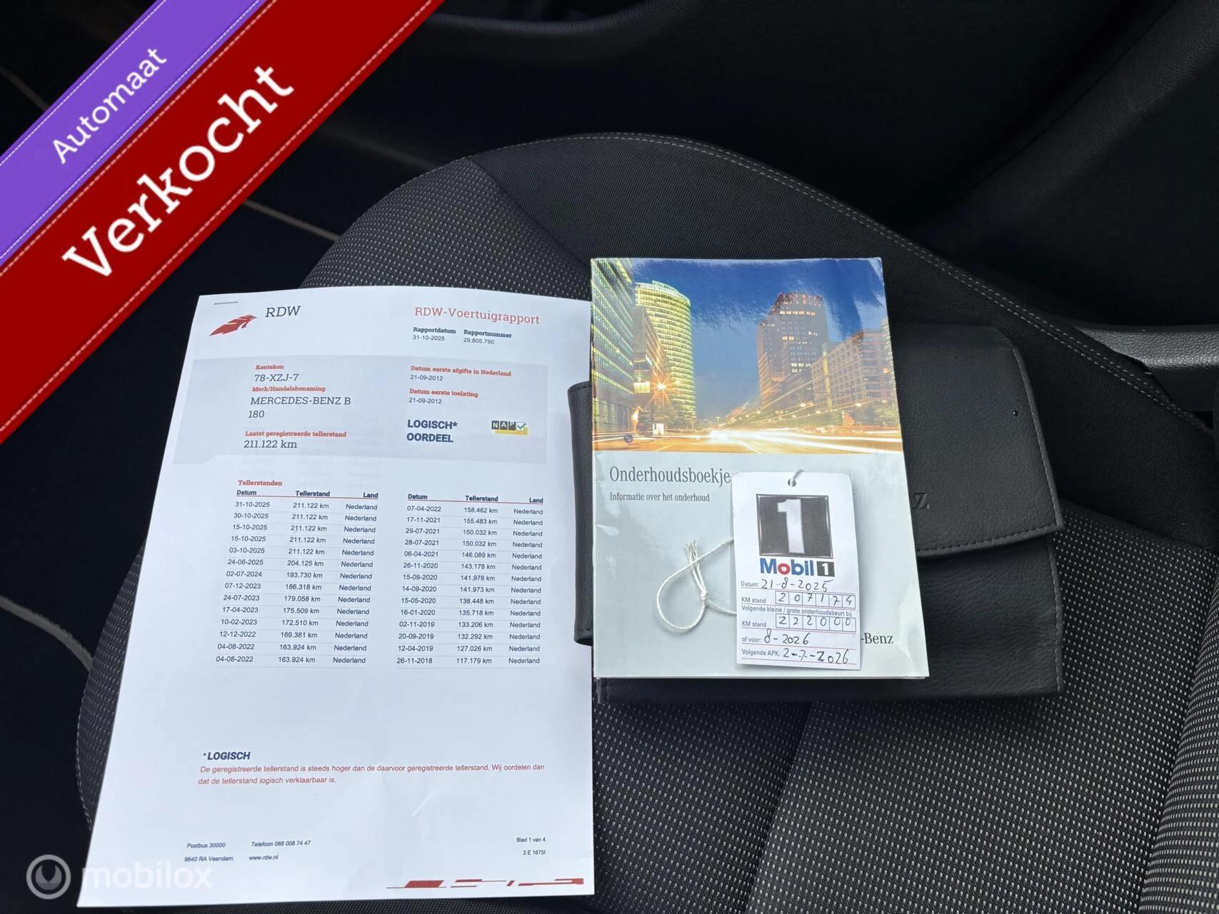 Hoofdafbeelding Mercedes-Benz B-Klasse