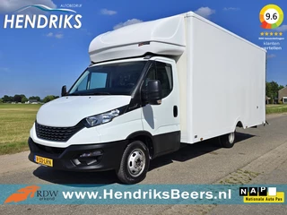 Iveco Daily 35C14H 2.3 410 Lowliner met luchtvering - 140 Pk - Euro 6 - 30 m3 - Bakwagen - Plancher - Verkoopwagen