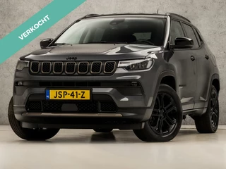 Jeep Compass 4xe 240 Plug-in Hybrid Electric Trailhawk 240Pk Automaat (VIRTUAL COCKPIT, APPLE CARPLAY, GROOT NAVI, CAMERA, LEDER, SPORTSTOELEN, GETINT GLAS, ADAPTIVE CRUISE, NIEUWSTAAT)