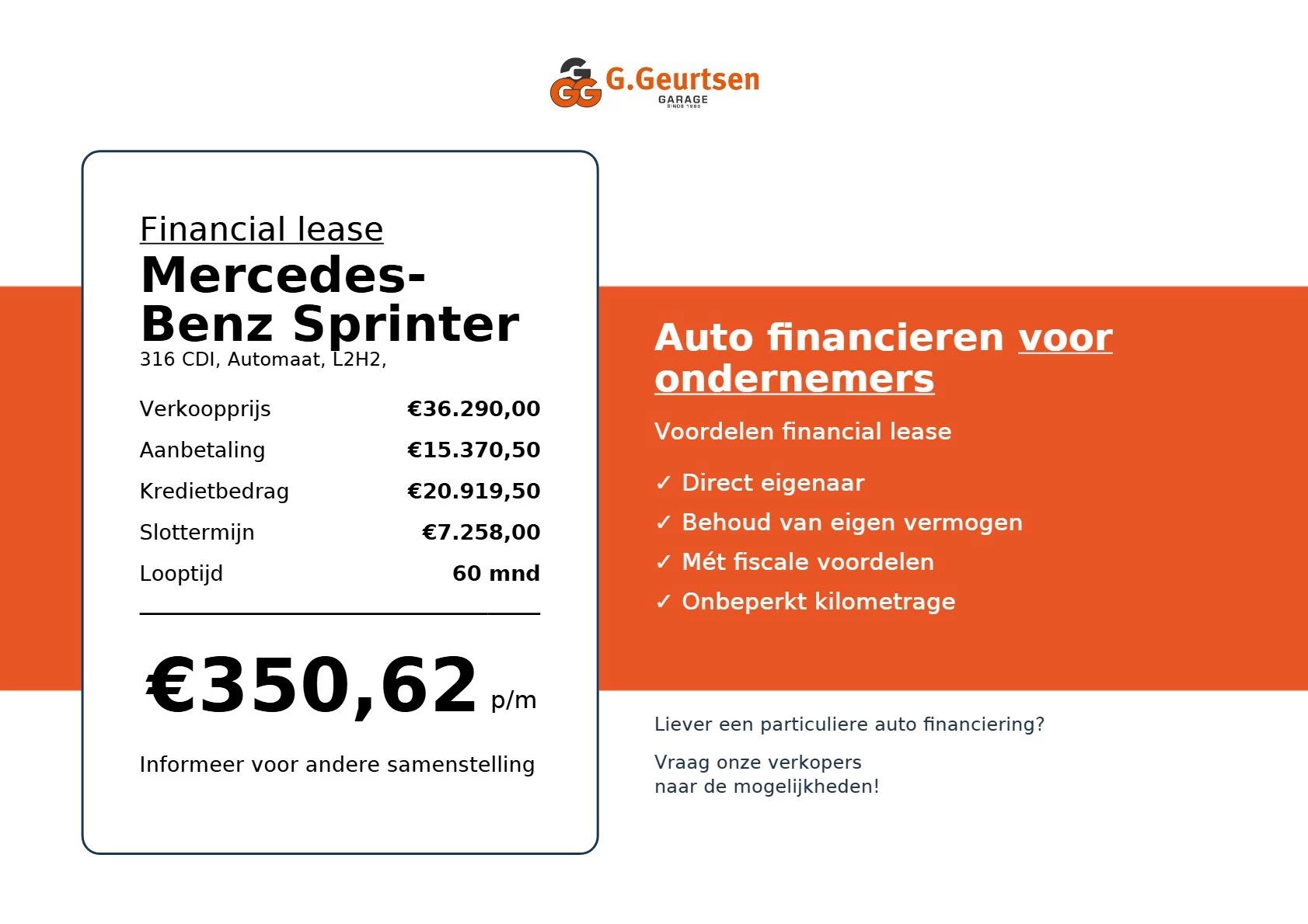 Hoofdafbeelding Mercedes-Benz Sprinter