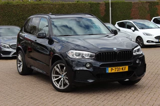 BMW X5 xDrive40e iPerformance High Exe M Sport / SoH 84,8% / Panoramadak / 360Camera / Head-up / Luchtvering / 20'' / Harman Kardon / Volleder / Dodehoek / DAB / ACC / Stoelverwarming