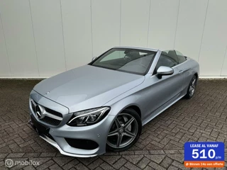 Mercedes-Benz C-klasse Cabrio 180 AMG CABRIO Automaat Sfeerverlichting Airscarf Nekverwarming Automaat-Cruise control-Ac
