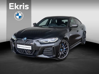 BMW i4 M50 | High Executive | M Carbon Exterieur pakket | Harman Kardon | Achteruitrijcamera | Stoelverwarming | BMW Laserlight | 20''