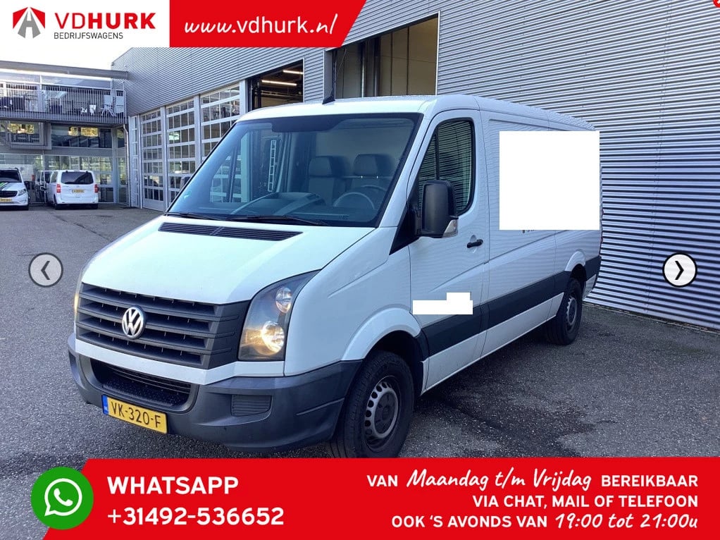 Hoofdafbeelding Volkswagen Crafter