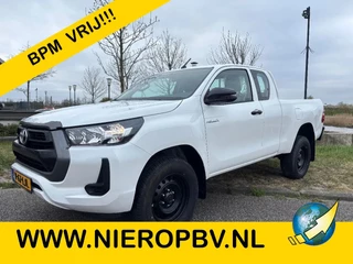 Hoofdafbeelding Toyota Hilux Toyota Hilux 2.4 D-4D Comfort 4x4 1.5Cab NIEUW 3500KG Trekgewicht BPM VRIJ