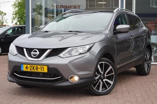 Nissan Qashqai 1.2 Tekna | 5deurs | Automaat | Camera | Panodak | Trekhaak | Vol opties | Elek. Pakket | Inruil mogelijk