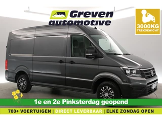 Volkswagen Crafter 2.0 TDI L3H3 177PK | 3000kg Trekgew. | DSG | Airco | Adap. Cruise | Camera | Carplay | 3 Zits | Trekhaak