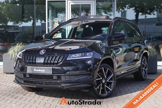 Skoda Karoq 1.5 SportLine TSI 150pk | Trekhaak | Virtual | Canton | Camera | Pano | Carplay | Climate | Stoelverwarming | ACC