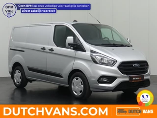 Ford Transit Custom PHEV Benzine/Electrisch Automaat | Achterdeuren | Navigatie | Camera | Airco | Cruise | 3-Persoons | Betimmering