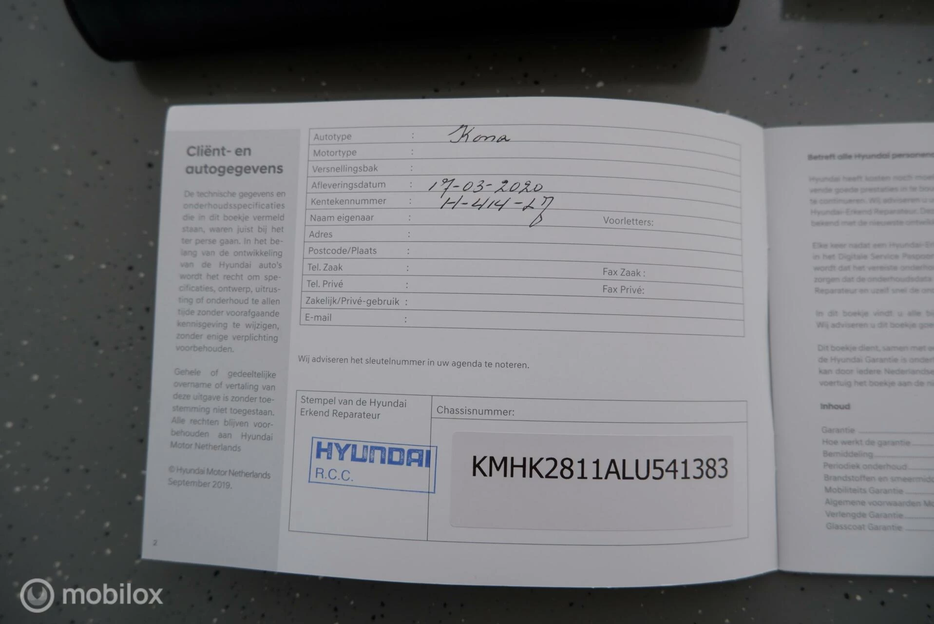 Hoofdafbeelding Hyundai Kona