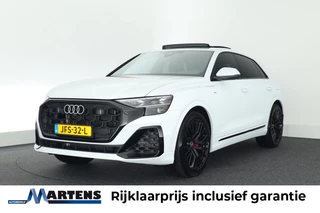 Hoofdafbeelding Audi Q8 Audi Q8 55 TFSI e 394pk quattro Pro Line S 360Camera Laser Led Sluithulp B&O Keyless Virtual Cockpit Navigatie Panoramadak 2x S-Line