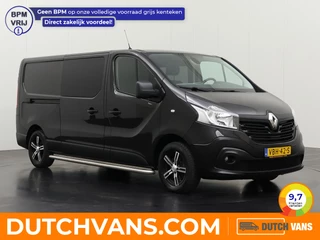 Renault Trafic 1.6DCi 120PK Lang Dubbele Cabine Black Edition | Euro 6 | 6-Persoons | Navigatie | Camera | Airco | Trekhaak