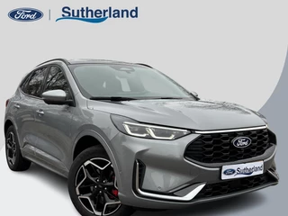 Ford Kuga 2.5 PHEV ST-Line X SCI | 243pk | Orig. NL auto | Panoramadak | Wegklapbare trekhaak | Winter Pack | 19 inch | Adaptieve LED | Head up Display | Solar Silver