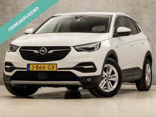 Opel Grandland X 1.2 Turbo Sport (APPLE CARPLAY, GROOT NAVI, LEDER, CLIMATE, CAMERA, LED KOPLAMPEN, SPORTSTOELEN, TREKHAAK, LANE ASSIST, NIEUWE APK, NIEUWSTAAT)