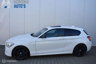 BMW 120d AUT. 220pk M-Sport 2014 Alpinweiss Schuifdak Leder Keyless Navi 18" LMV PDC APK 05-2026