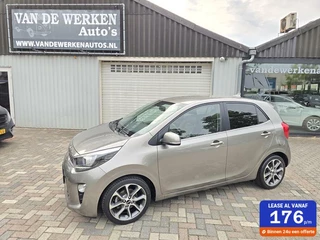 Hoofdafbeelding Kia Picanto Kia Picanto 1.0 CVVT Design Edition Brown Pack Clima|Navi|Camera|Leer|Nap!!