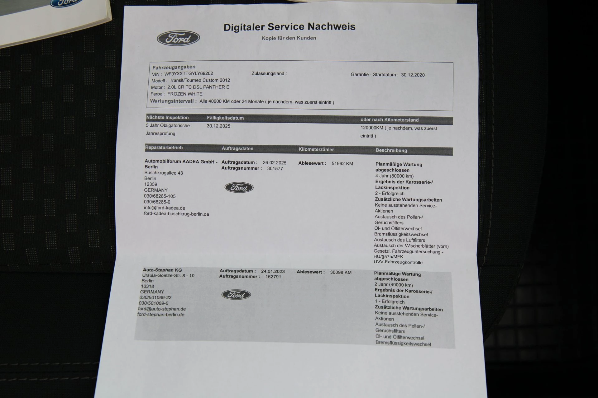 Hoofdafbeelding Ford Transit Connect