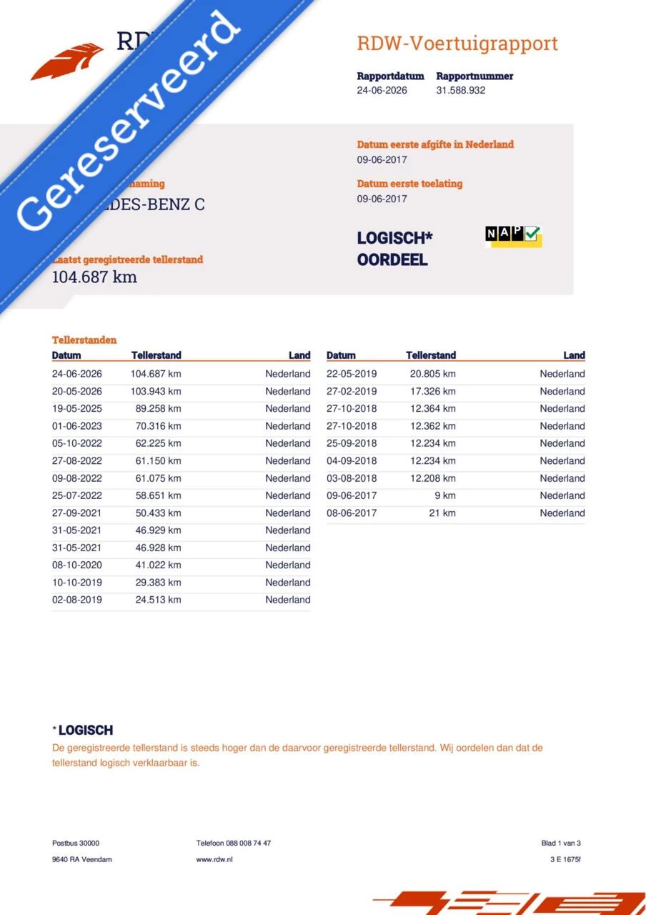 Hoofdafbeelding Mercedes-Benz C-Klasse