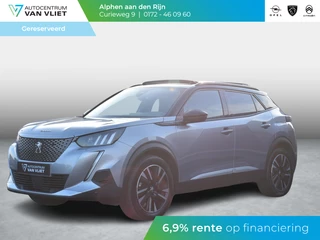 Peugeot e-2008 EV GT 50 kWh SOH 98,0% | SCHUIF- KANDELDAK | NAVI & CARPLAY | ACHTERUITRIJCAMERA MET SENSOREN | E.C.C. |