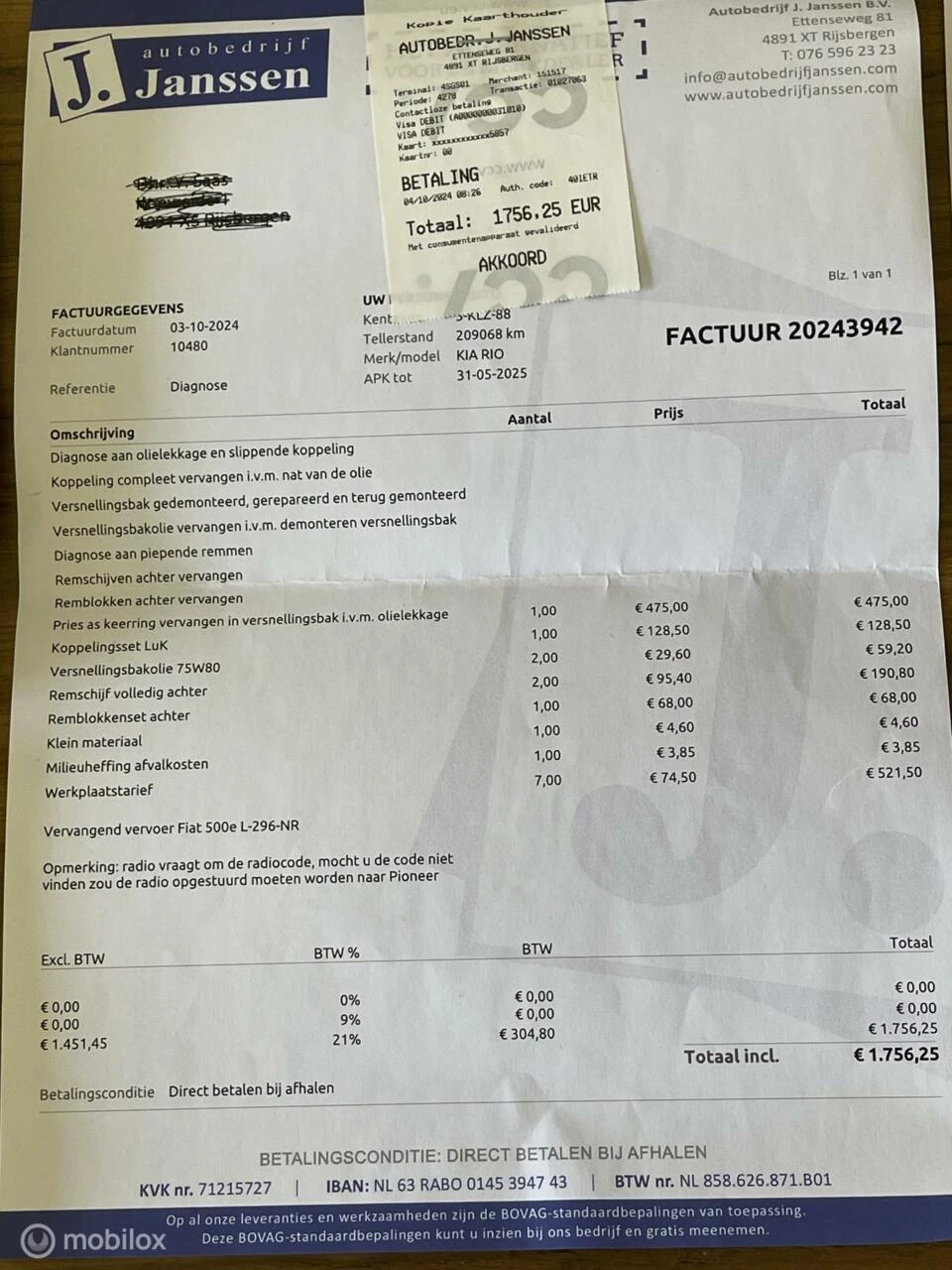 Hoofdafbeelding Kia Rio